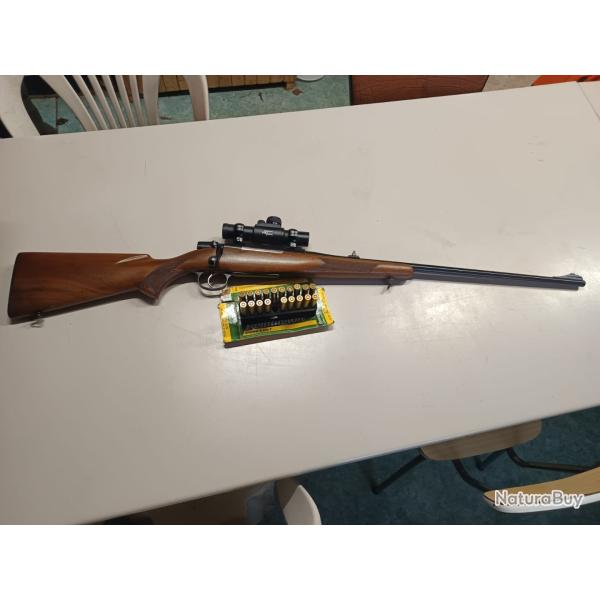 Carabine verrou,Cz 537, cal270 avec  stecher