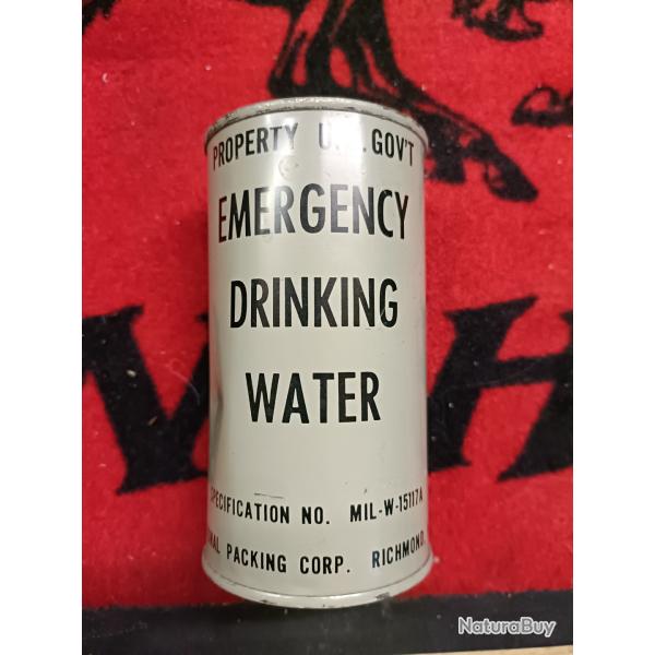 Mat�riel de survie p�riode Vietnam Conserve l'eau