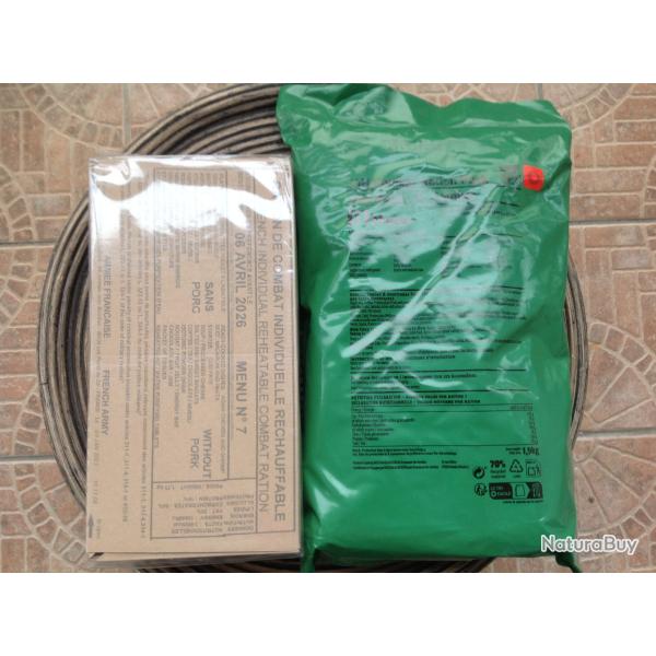 Rations de combat en lot de 2x24h.