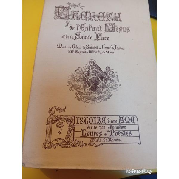 Sainte Thrse l'enfant Jsus et de la sainte face de 1911