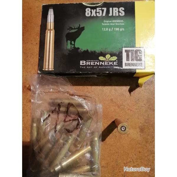�tuis tir�s 1 fois 8x57 JRS33 �tuis marques brenneke rws et geco