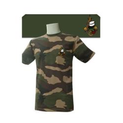 Tee shirt militaire brod&eacute; L&eacute;gion Cam CE