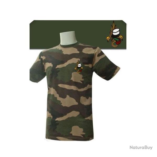 Tee shirt militaire brod� L�gion Cam CE