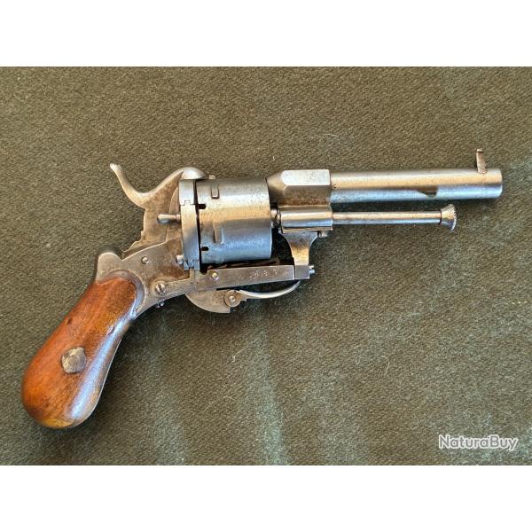 REVOLVER A BROCHE type LEFAUCHEUX cal. 7mm  n02
