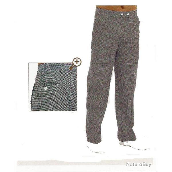Pantalon de cuisine ERIC 60