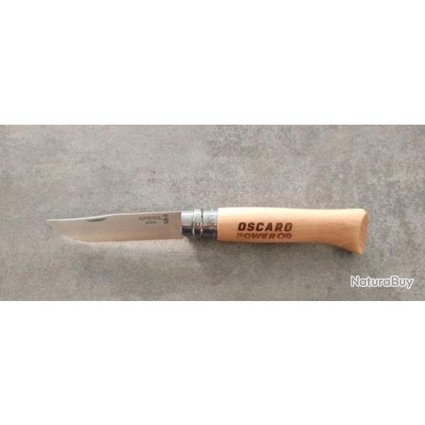 Opinel num�ro 8 publicitaire Oscaro power, neuf
