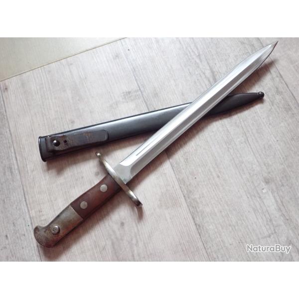 911202 Ba�onnette Suisse Mod�le 1918. Pour fusil Schmidt-Rubin mod�le K31 ou K11