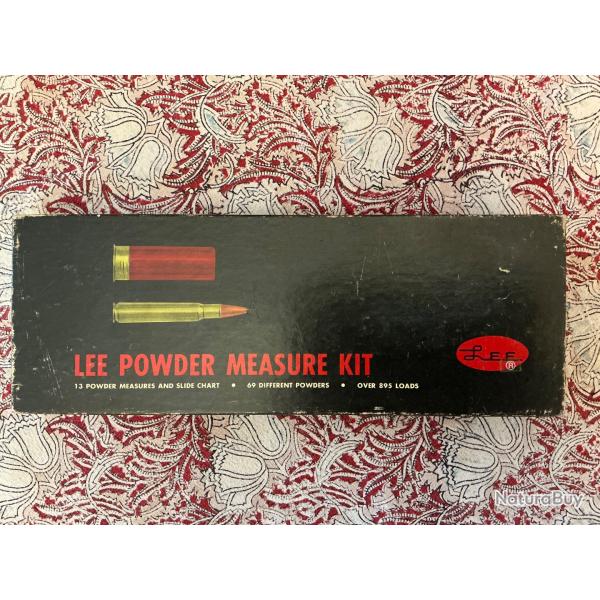 Lee Powder Measure Kit Collector
