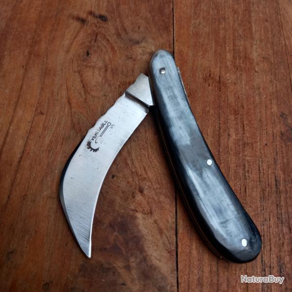 Couteau R�gional SERPETTE V�RITABLE CUILL�RE  BROSSARD Manche en Corne