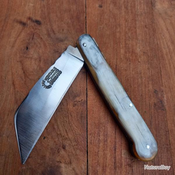 Couteau R�gional DONJON V�RITABLE CUILL�RE  BROSSARD Manche en Corne