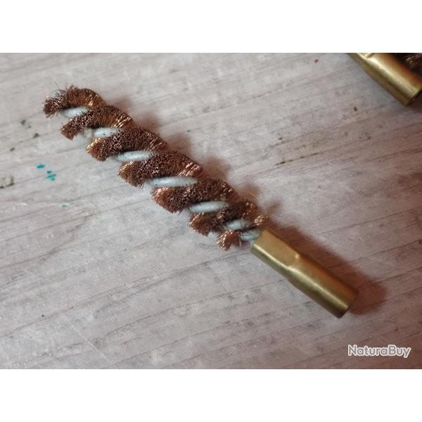 Brosse m�tallique, �couvillon, pour compl�ter trousse nettoyage FASS 57 (A)