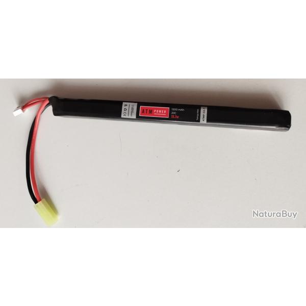 Batterie ATM - Li-Po 11,1V - 1200mAh - type AK