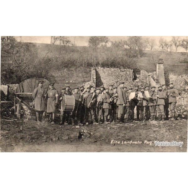 CPA -Photo - Un Groupe Soldats Allemands - N�4173