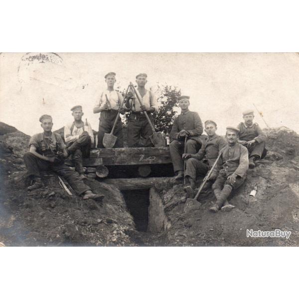 CPA -Photo - Un Groupe Soldats Allemands - N�4172
