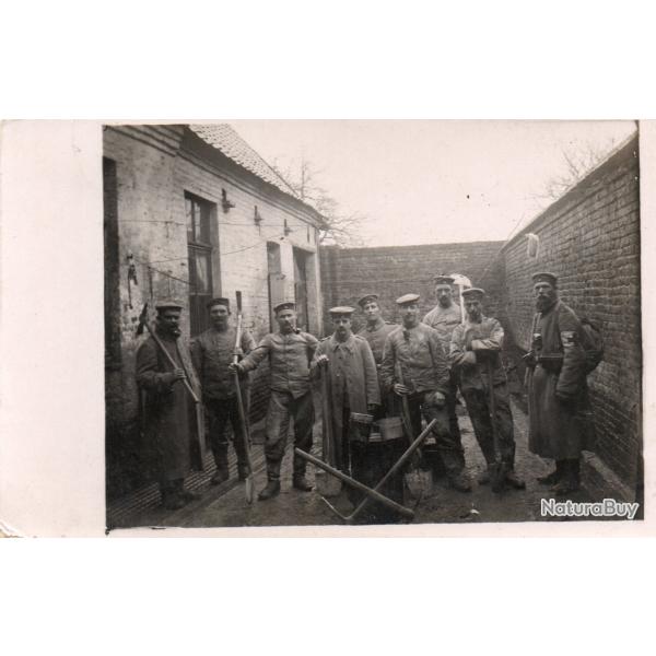 CPA -Photo - Un Groupe Soldats Allemands - N4178