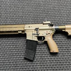 HK416 A5 GBBR RAL8000 VFC/Umarex full upgrade