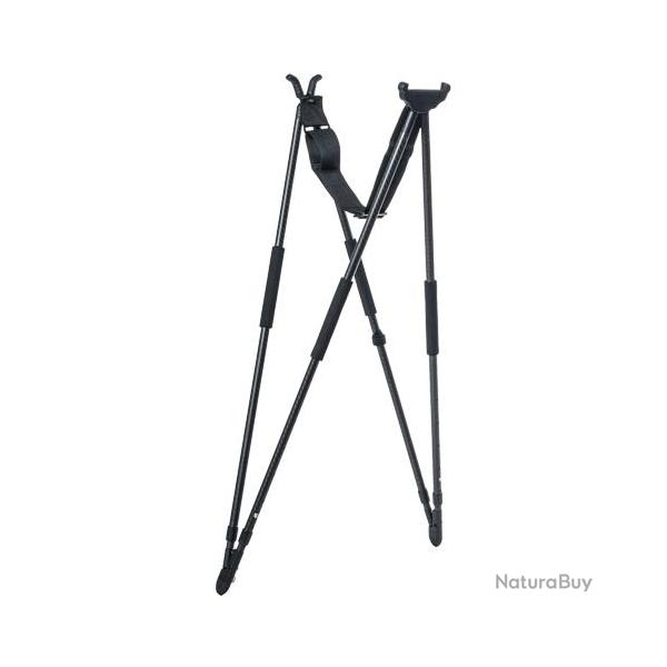 Canne de pirsch FRITZMANN Quadropodes en carbone