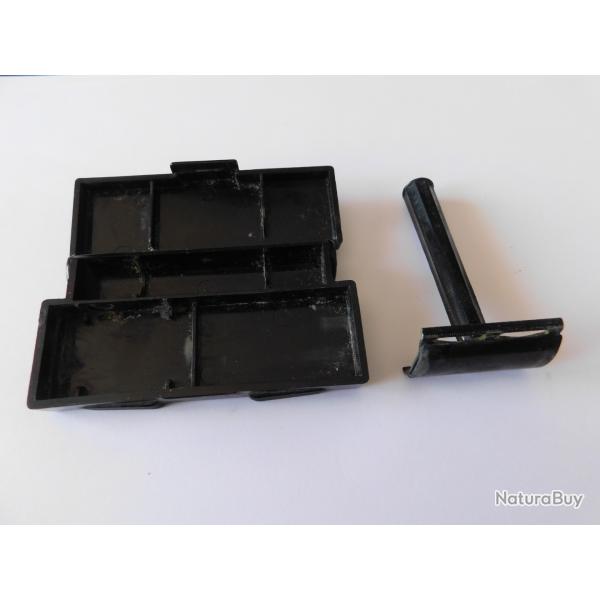 US ARMY WW2 39-45 : RASOIR GILLETTE DANS SA BOITE EN PLASTIQUE