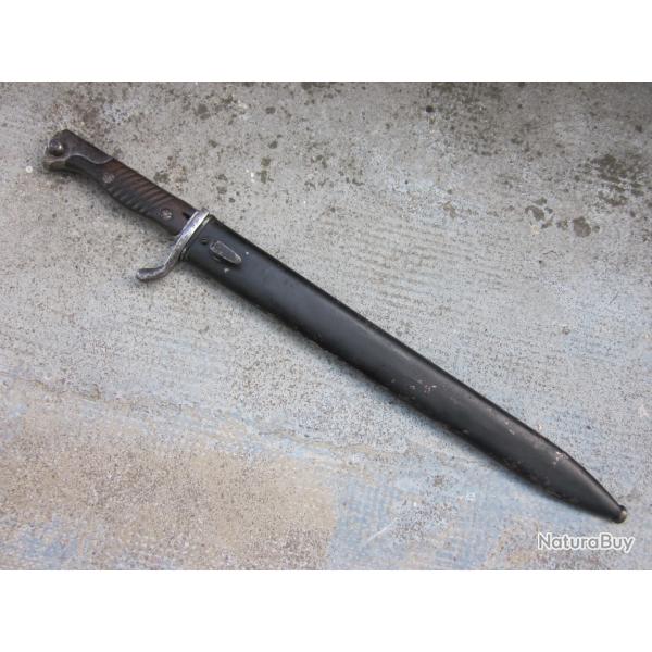 WW1 Allemand - Baionnette pionnier 98/05 dents de scie