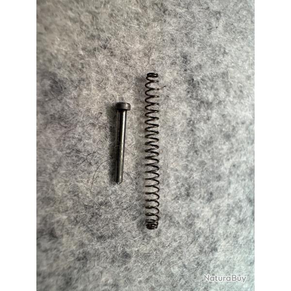 Guide + ressort de masselotte pour fusil Lanber arma Cal12 superpos� (Ref134)