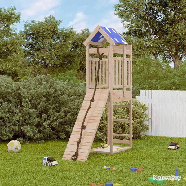 Aire de jeux d'ext�rieur bois de pin massif alsavelo