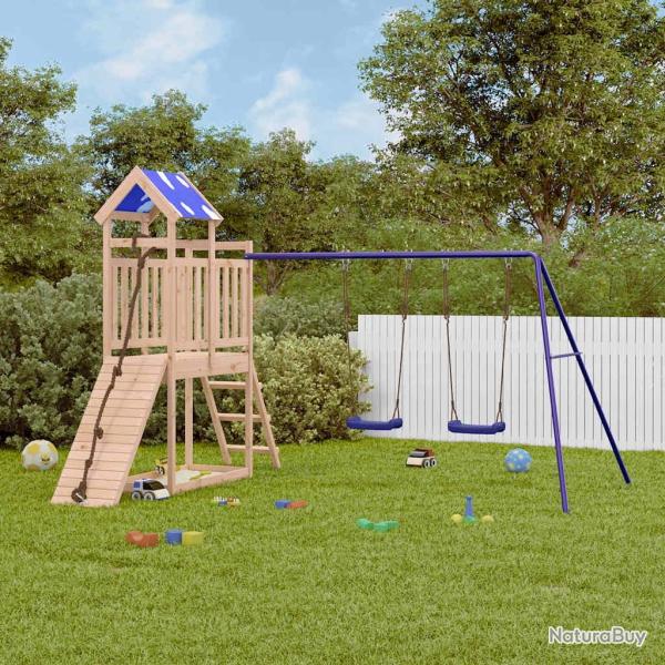 Aire de jeux d'ext�rieur bois de pin massif alsavelo