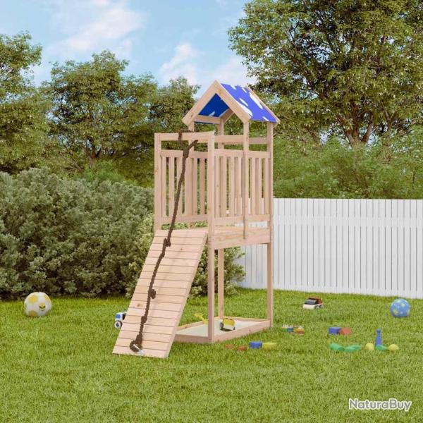 Aire de jeux d'ext�rieur bois de pin massif alsavelo