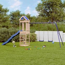 Aire de jeux d'ext&eacute;rieur bois de pin massif