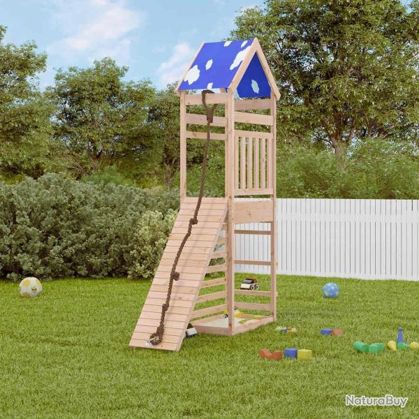 Aire de jeux d'ext�rieur bois de pin massif alsavelo