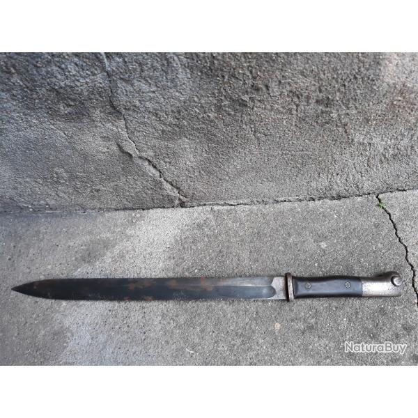 WW 1 baionnette allemand S 14 grande guerre 14 / 18 prussiens poilus