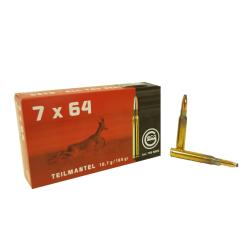 Munitions GECO calibre 7x64 Softpoint 165gr - 10.7g x20