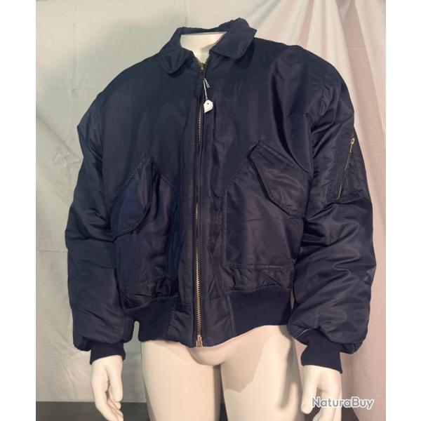 Bomber MA-1 Flight Jacket Bleu Marine - Taille XL - NEUF