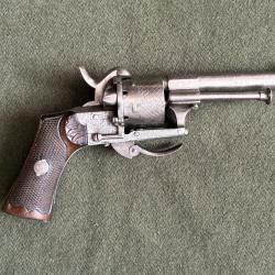 REVOLVER A BROCHE type LEFAUCHEUX cal. 7mm  n05