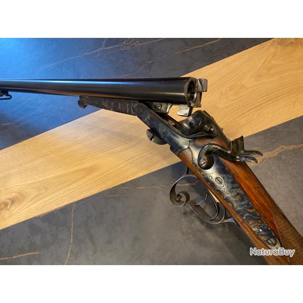 Fusil juxtapos� calibre 16/65 � chiens �tat collection !