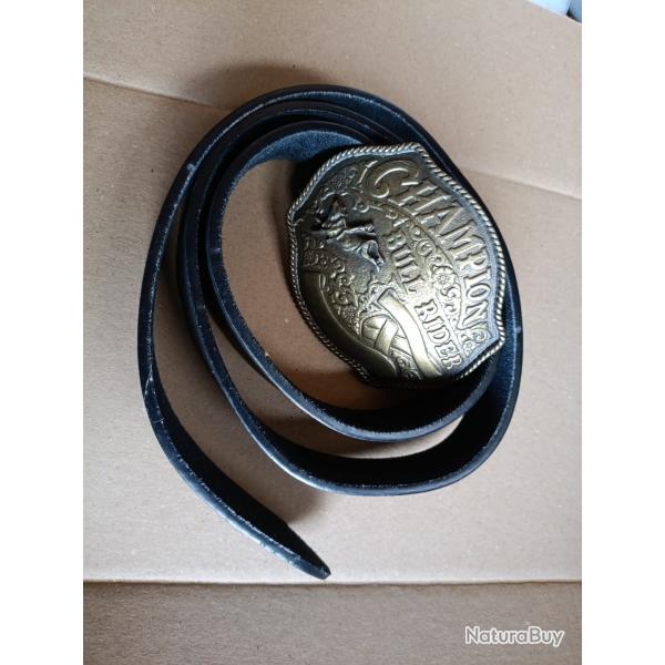 Ceinture bull rider western