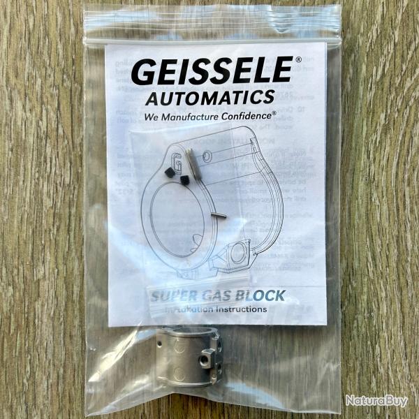 Geissele Super Gas Block .075 pour AR15 - R�f. : 05-807