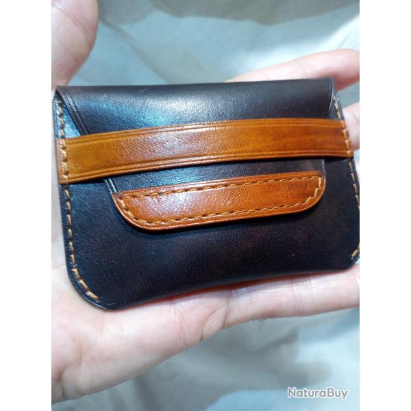 petit porte monnaie en cuir