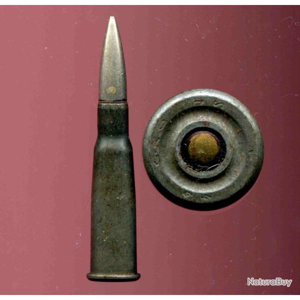 8 mm Lebel �tui acier - Occupation allemande � Tarbes - RARE �tui acier- marquage : oyj St 1 44