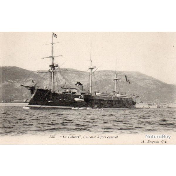 CPA - Marine de Guerre - " Le Colbert " Cuirasse a fort central- N�4188