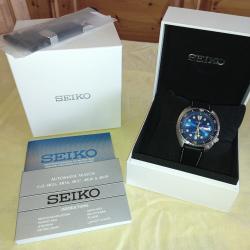 Full Set, Seiko Prospex Save the Ocean "Shark" Made In Japan SRPE07J1
