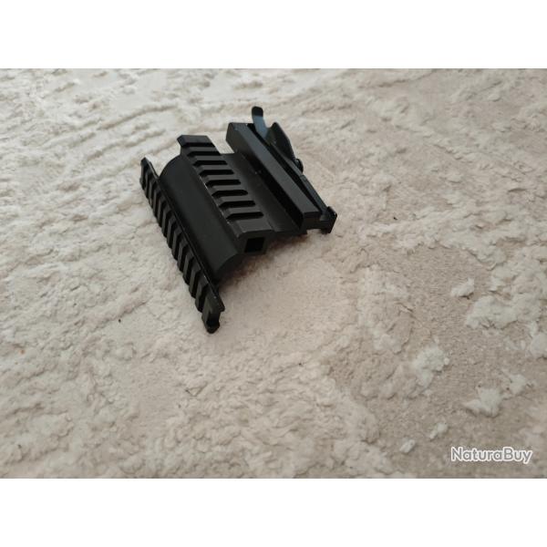 Montage lateral picatinny pour ak7 serrage par levier