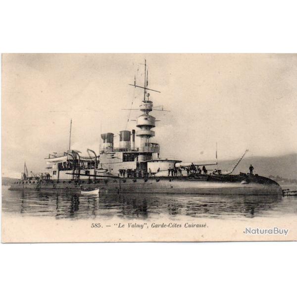 CPA - Marine de Guerre - " Le Valmy " Garde-C�tes Cuirasse N�4192