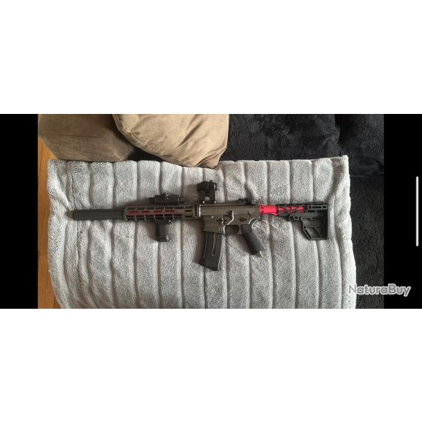 M4 Falkor Defense Fusion Engin Polarstar pack complet hpa pr�t � jouer