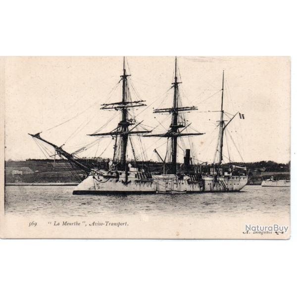 CPA - Marine de Guerre - " La  Meurtbe " Aviso -Transport N�4193