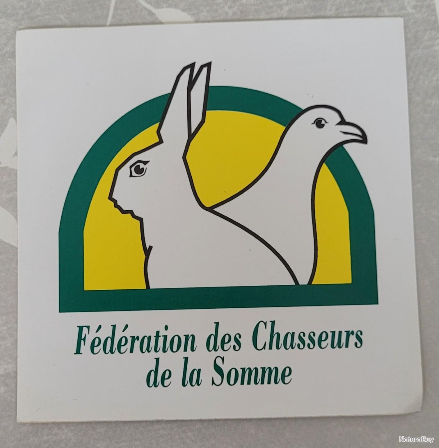 3 Anciens autocollants différents CHASSE fédération des