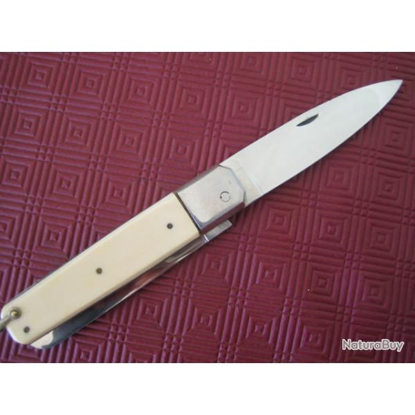 Tr�s beau couteau de chasse manche en os