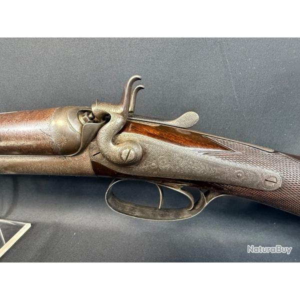 FUSIL JUXTAPOS� JOSEPH LANG & SON calibre 12/65