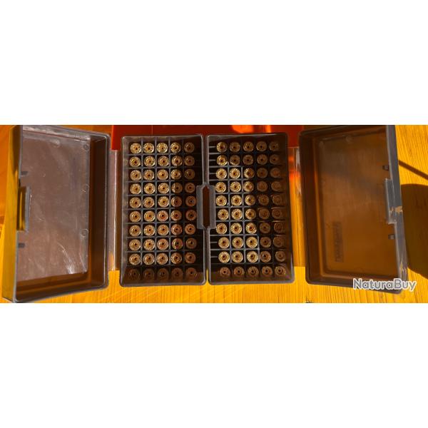 Lot de 100 Douilles SAKO 300 AAC Neuves + 2 Bo�tes Vides FRANKFORD ARSENAL 505 pour 300 AAC.