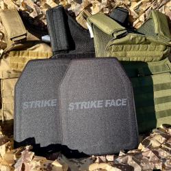 Paire de plaques NIJ3A + porte plaque