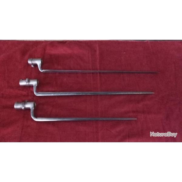 lot de ba�onnettes a douille